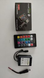 Rgb Şerit LED Uzaktan Kumanda ve Kontrol Cihazı 6A