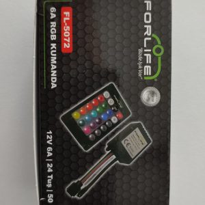 Rgb Şerit LED Uzaktan Kumanda ve Kontrol Cihazı 6A