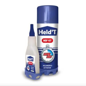 heldt hızlı yapıştırıcı mdf kit 400 ml 100 gr