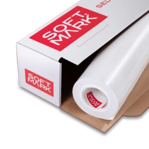 softmark baskı folyosu beyaz ve arkası gri