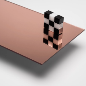 0,80 Rosegold Aynalı Pleksi Levha (122x244 cm)