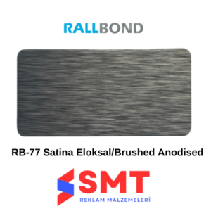 RB-77 Satina Eloksal Brushed Anodised